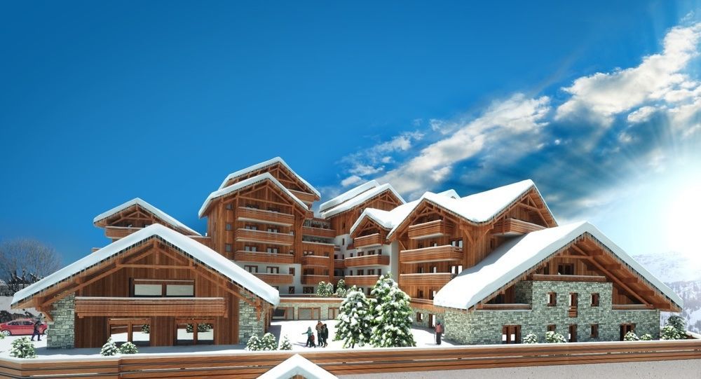 Residence Goelia Le Crystal Vaujany Exterior foto